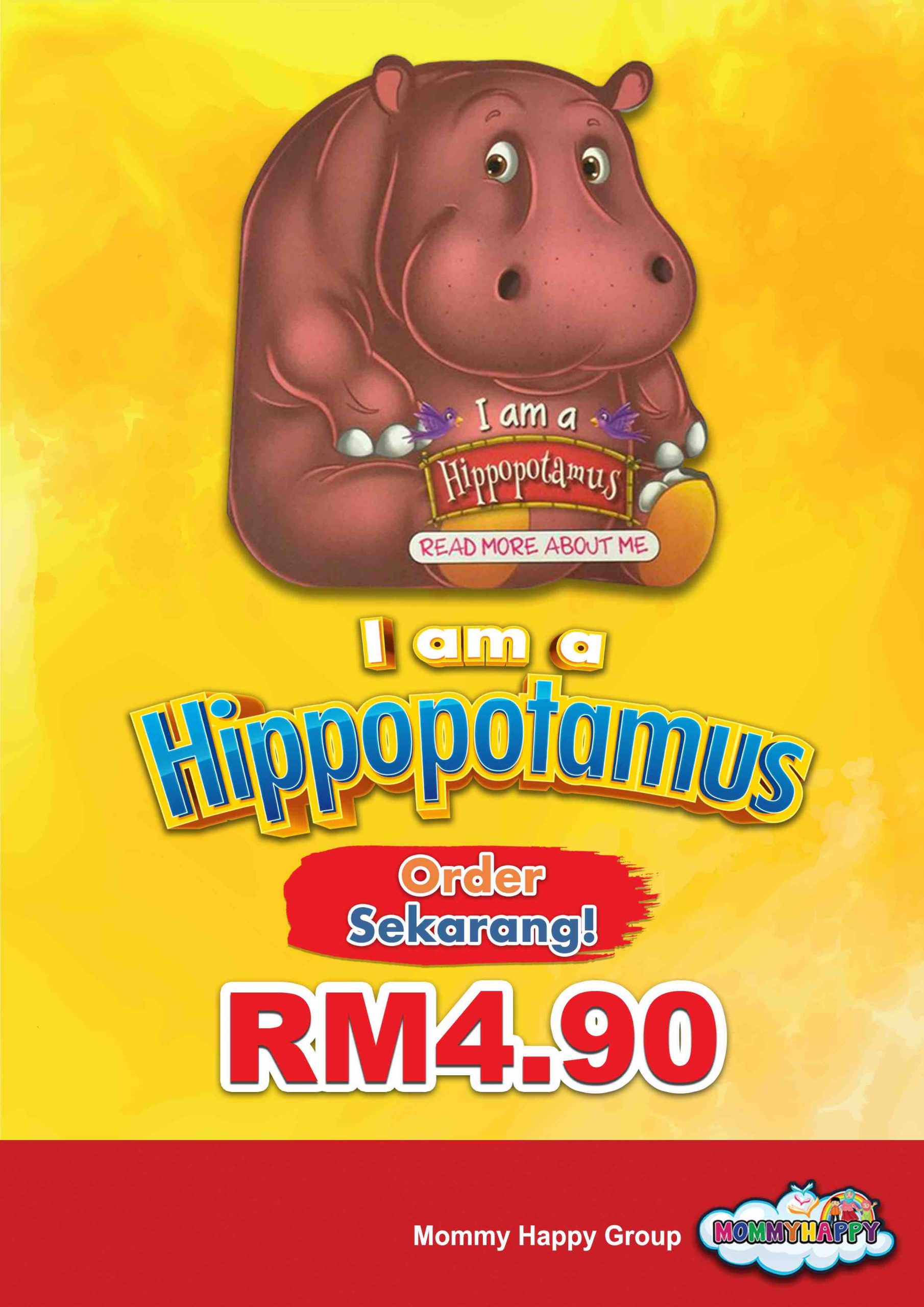 English Story Book - I am a Hippopotamus