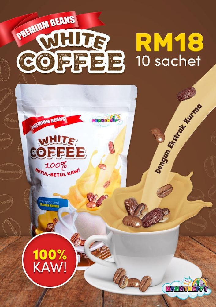 KOPI WHITE COFFEE (NEW PACKAGING)