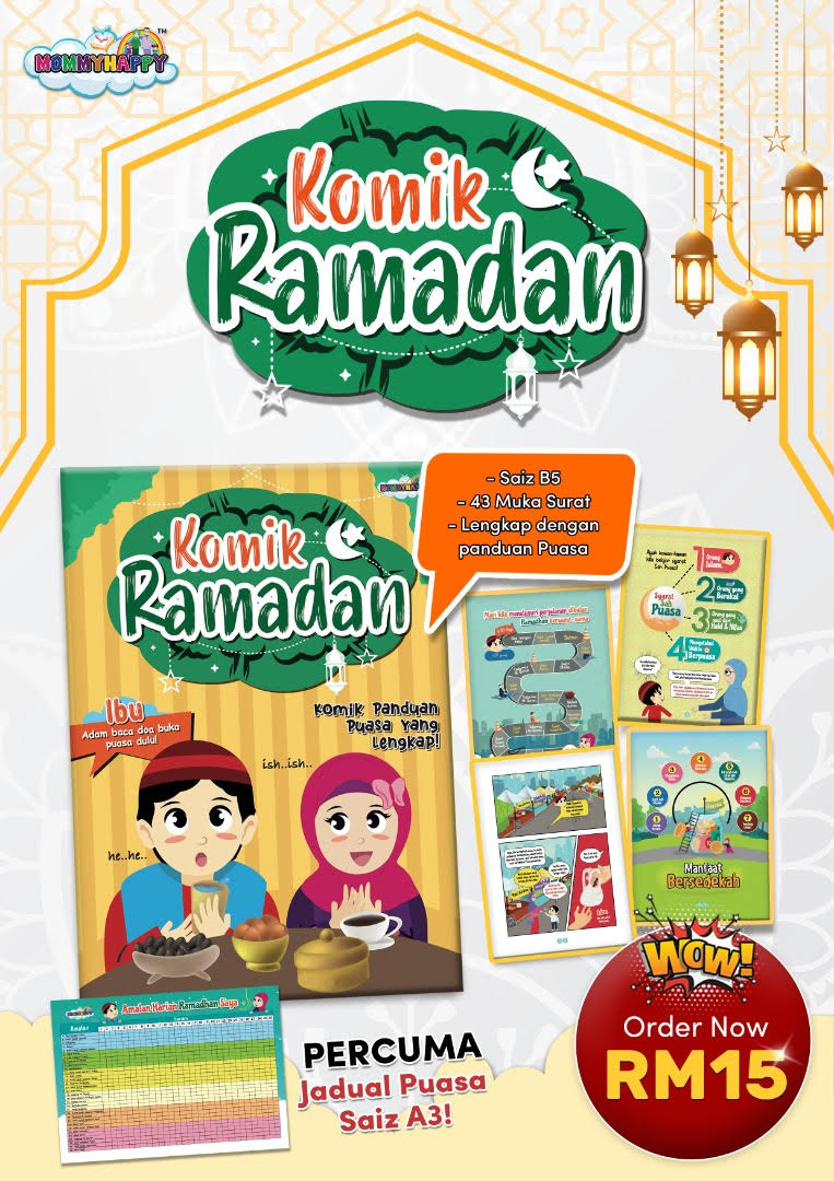 KOMIK RAMADAN MOMMY HAPPY