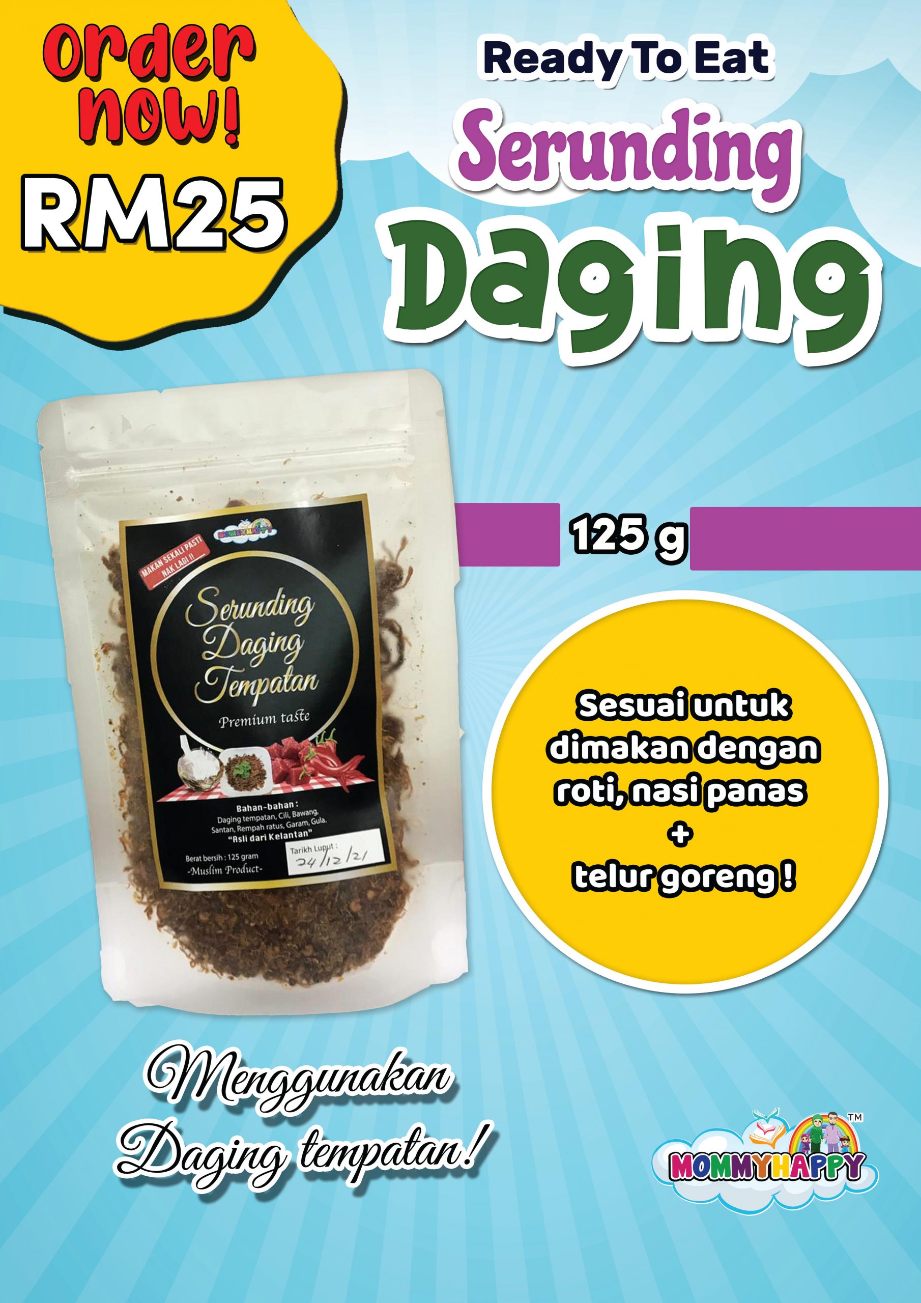 SERUNDING DAGING TEMPATAN