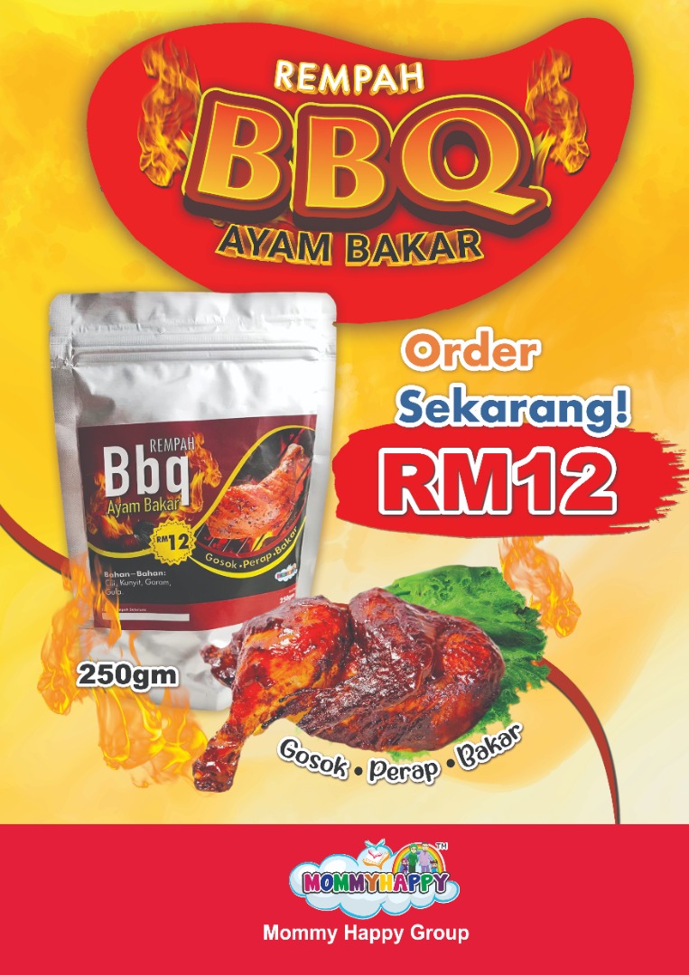 REMPAH BBQ AYAM BAKAR 250 GRAM