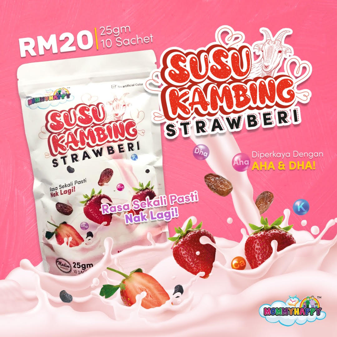 SUSU KAMBING STRAWBERI