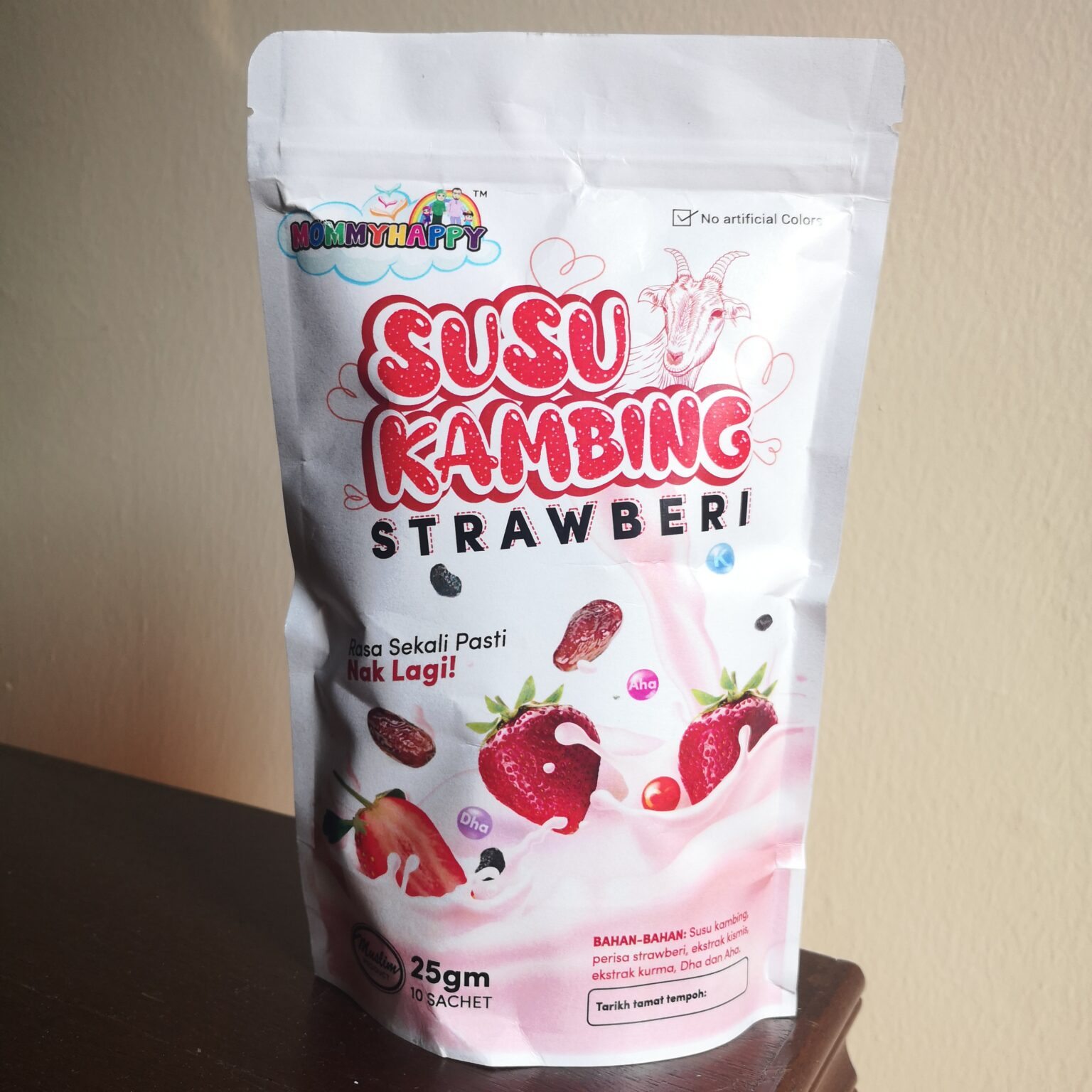 SUSU KAMBING STRAWBERI 2 SUSU KAMBING STRAWBERI